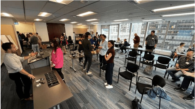 IECBC Photo of morning coffee event